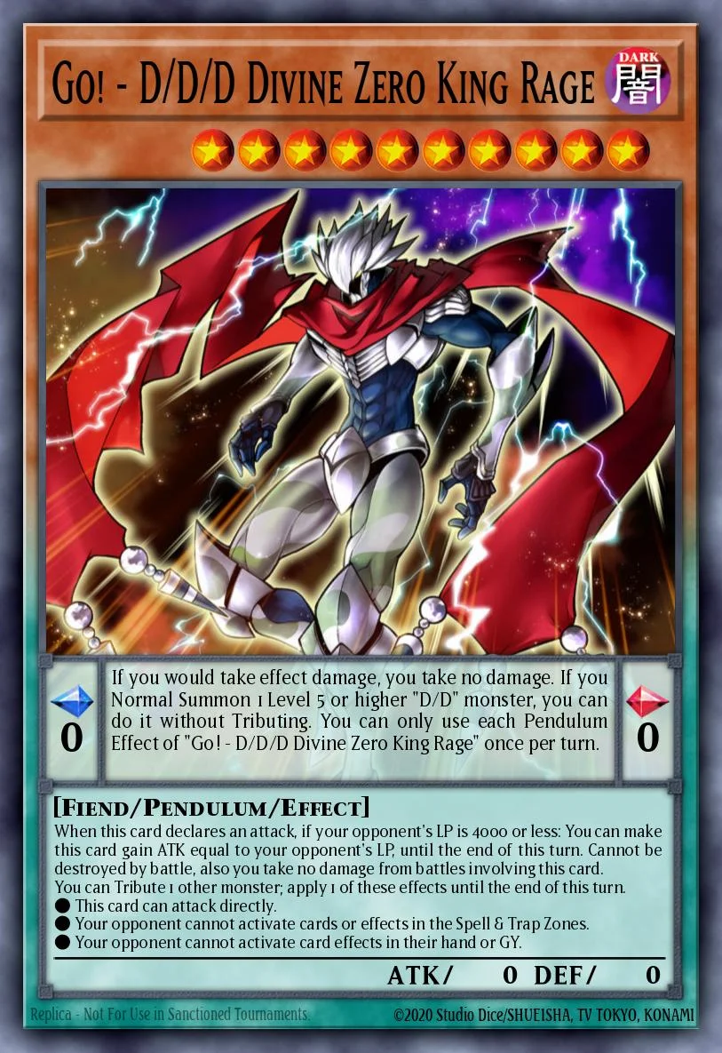 Go! - D/D/D Divine Zero King Rage 「EN」