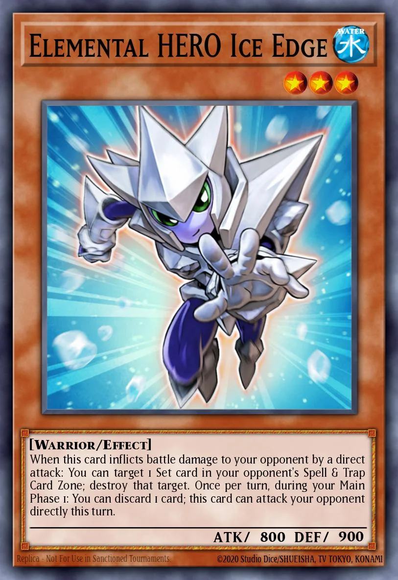 Elemental HERO Ice Edge 「EN」