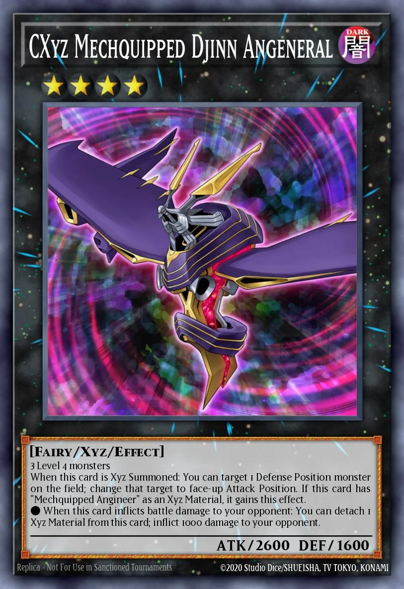 CXyz Mechquipped Djinn Angeneral 「EN」