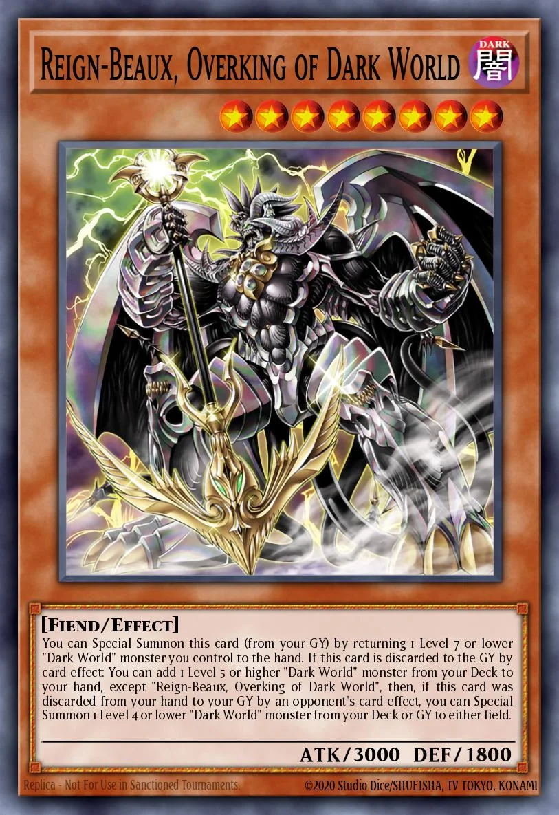 Reign-Beaux, Overking of Dark World 「EN」