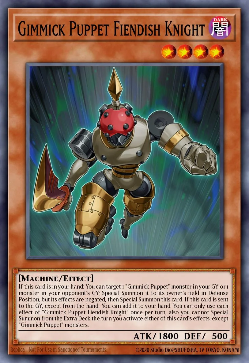 Gimmick Puppet Fiendish Knight 「EN」