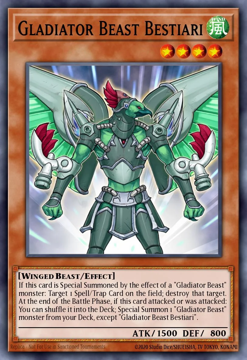 Gladiator Beast Bestiari 「EN」