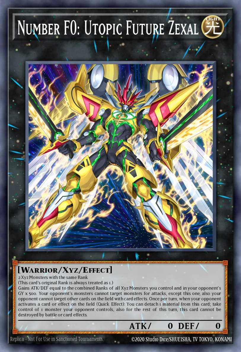 Number F0: Utopic Future Zexal 「EN」