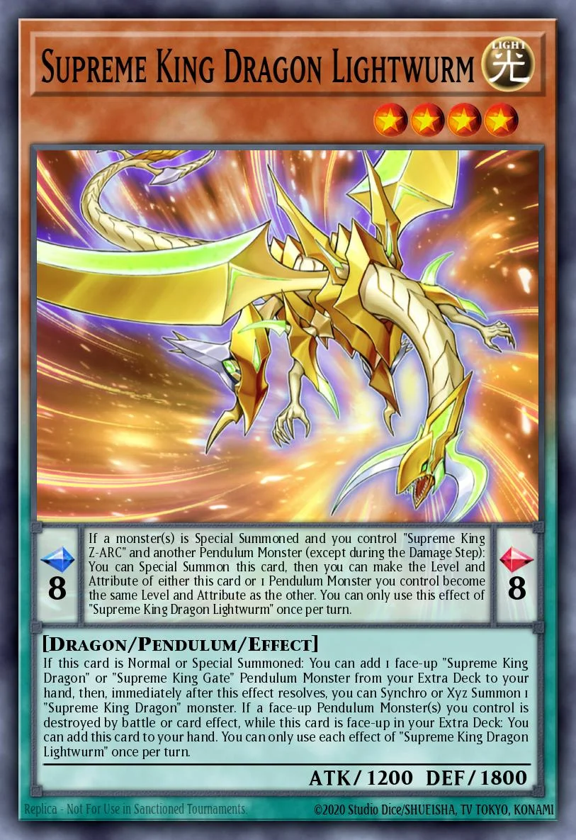 Supreme King Dragon Lightwurm 「EN」