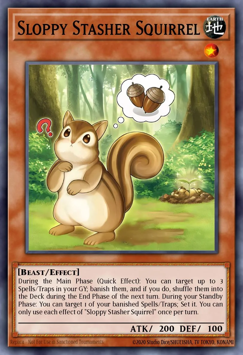 Sloppy Stasher Squirrel 「EN」