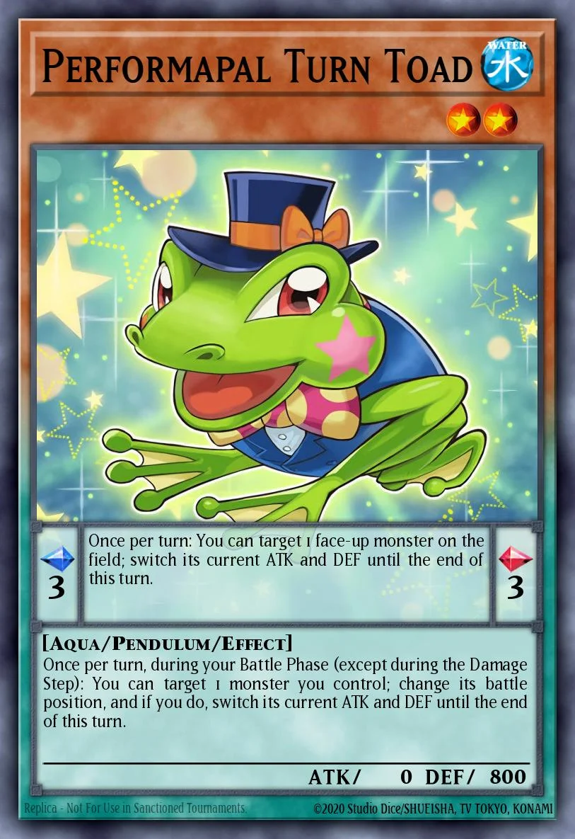 Performapal Turn Toad 「EN」