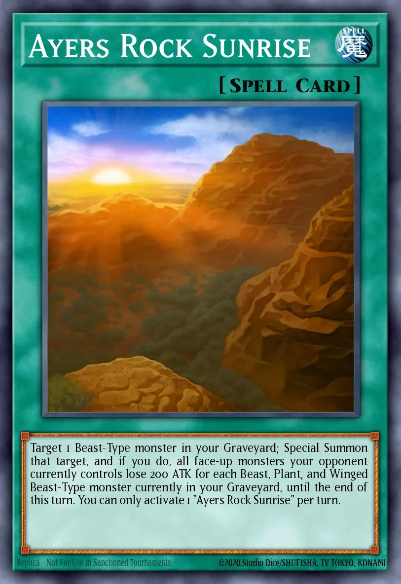 Ayers Rock Sunrise 「EN」