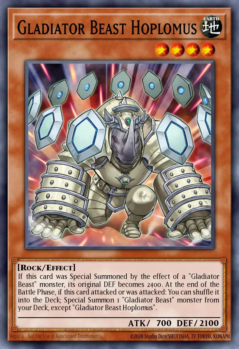 Gladiator Beast Hoplomus 「EN」