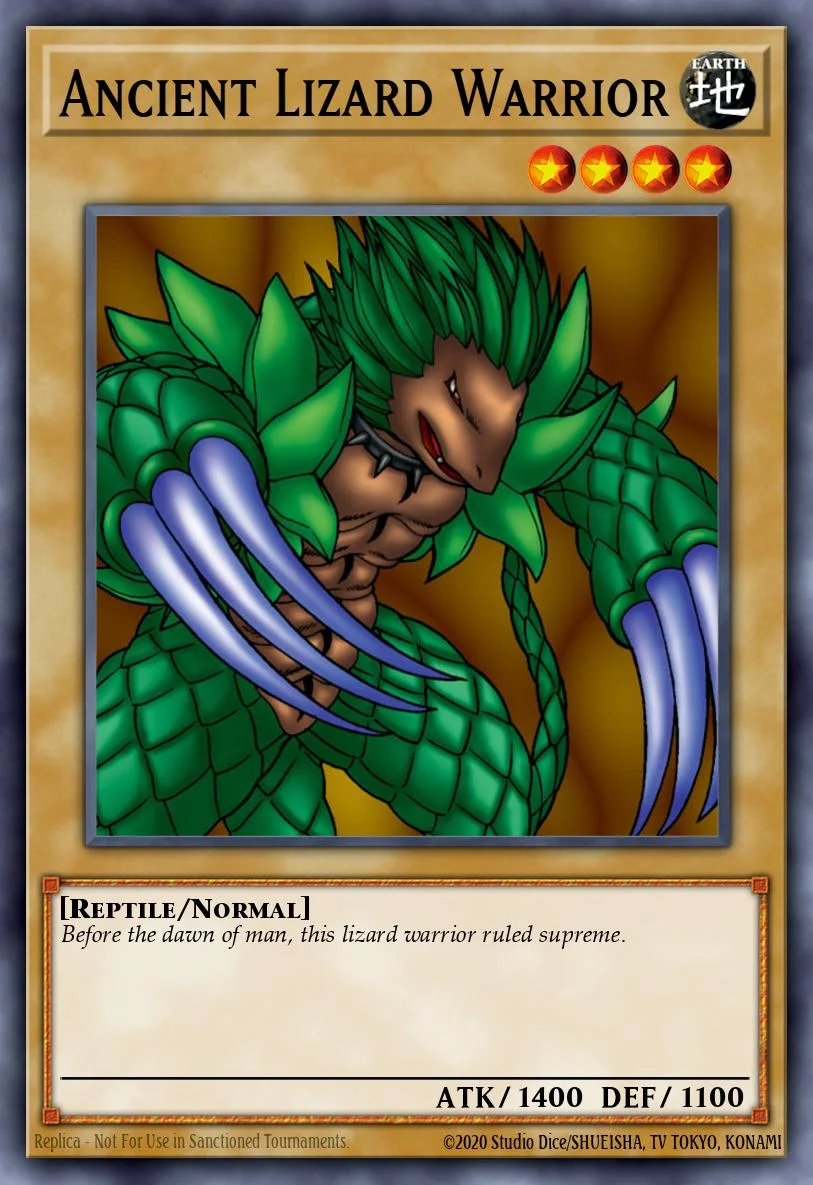 Ancient Lizard Warrior 「EN」