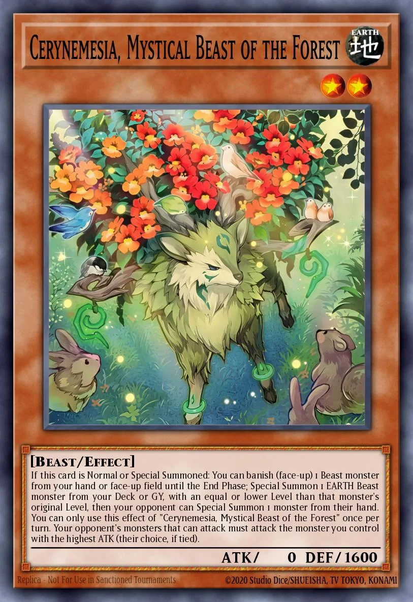 Cerynemesia, Mystical Beast of the Forest 「EN」