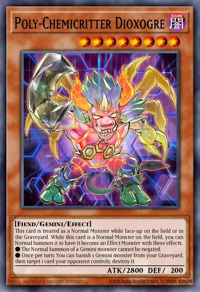 Poly-Chemicritter Dioxogre 「EN」