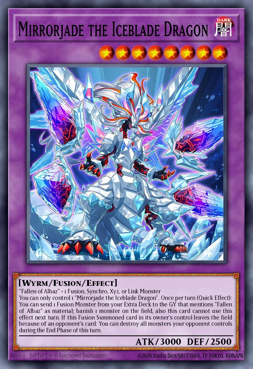 Mirrorjade the Iceblade Dragon 「EN」