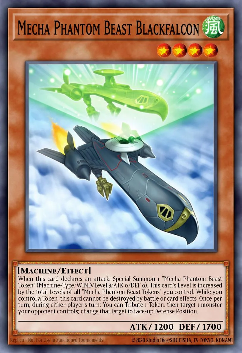 Mecha Phantom Beast Blackfalcon 「EN」