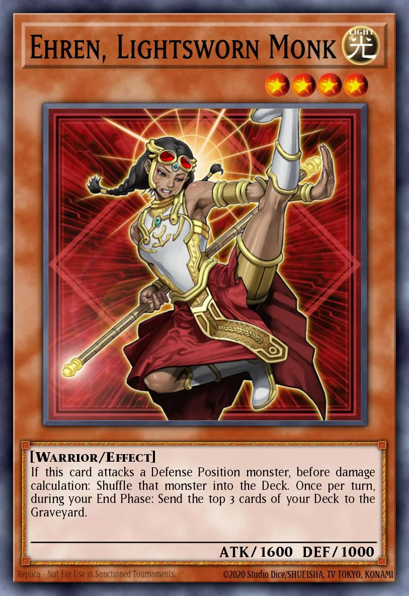 Ehren, Lightsworn Monk 「EN」