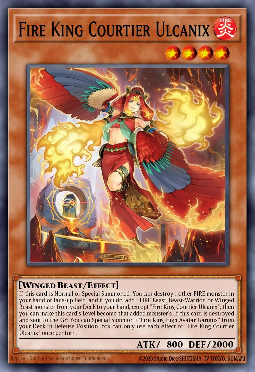 Fire King Courtier Ulcanix 「EN」