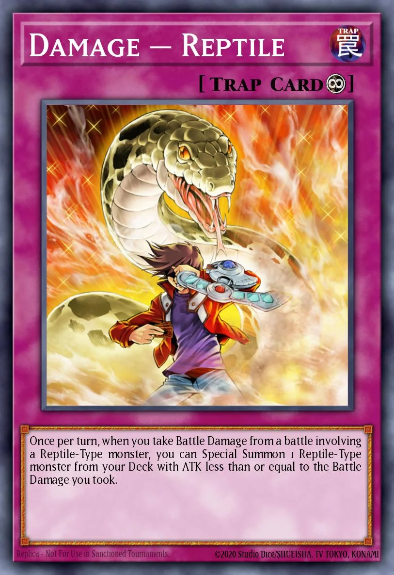 Damage = Reptile 「EN」