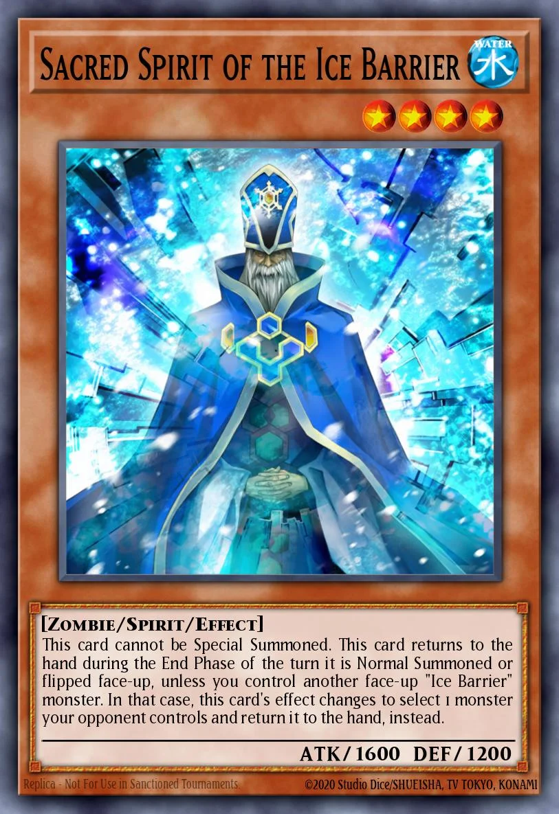 Sacred Spirit of the Ice Barrier 「EN」