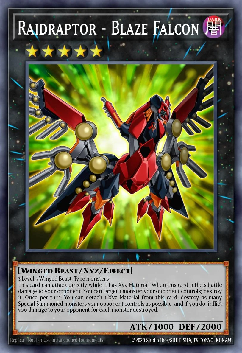 Raidraptor - Blaze Falcon 「EN」