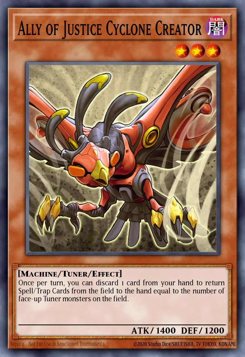 Ally of Justice Cyclone Creator 「EN」