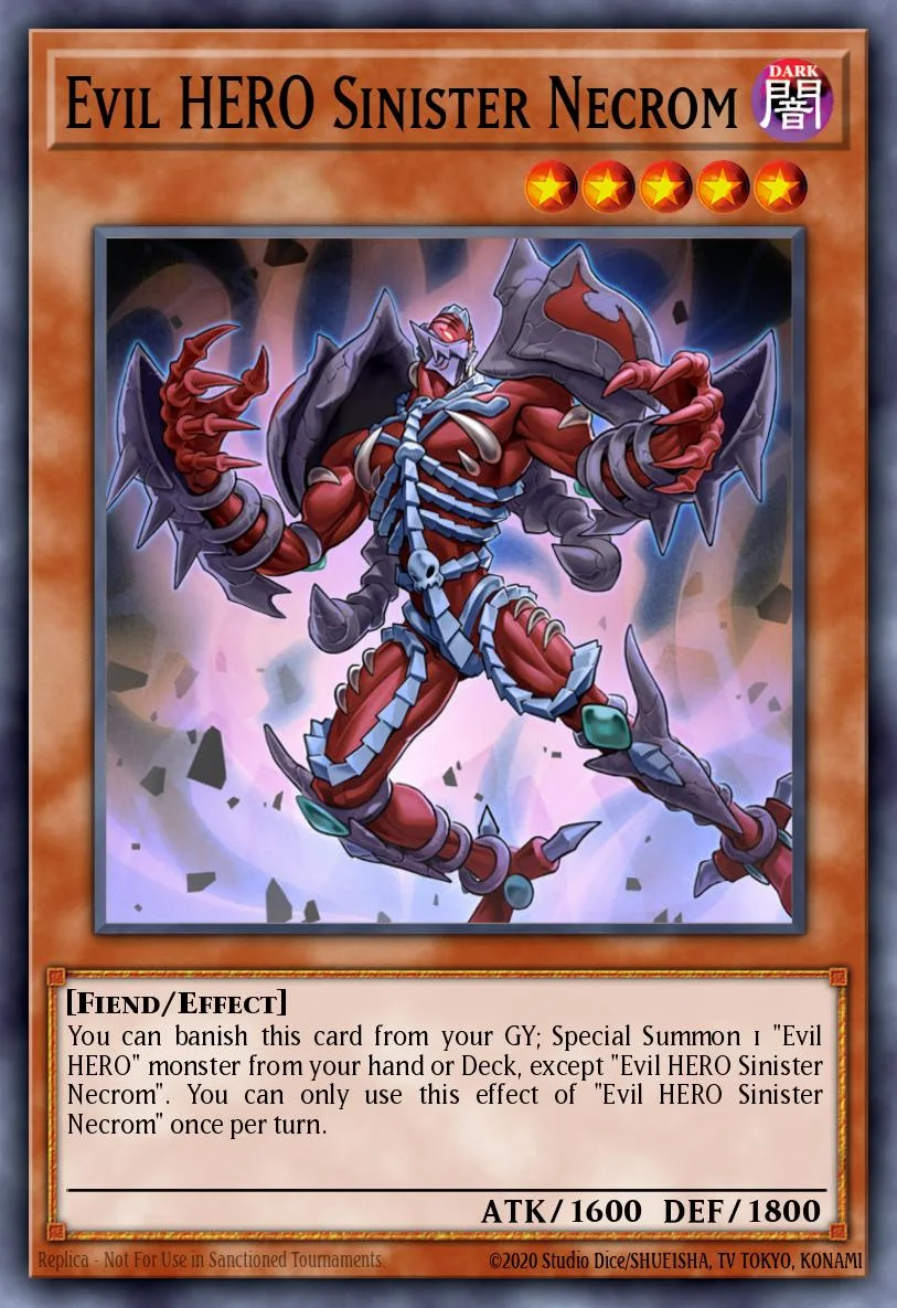 Evil HERO Sinister Necrom 「EN」