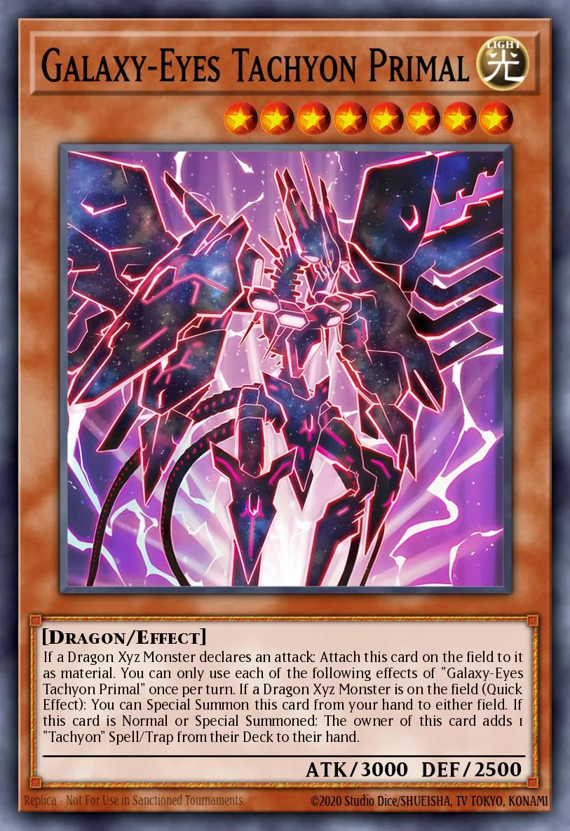 Galaxy-Eyes Tachyon Primal 「EN」