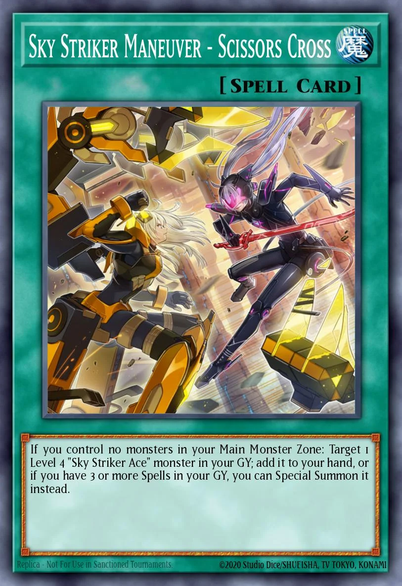 Sky Striker Maneuver - Scissors Cross 「EN」