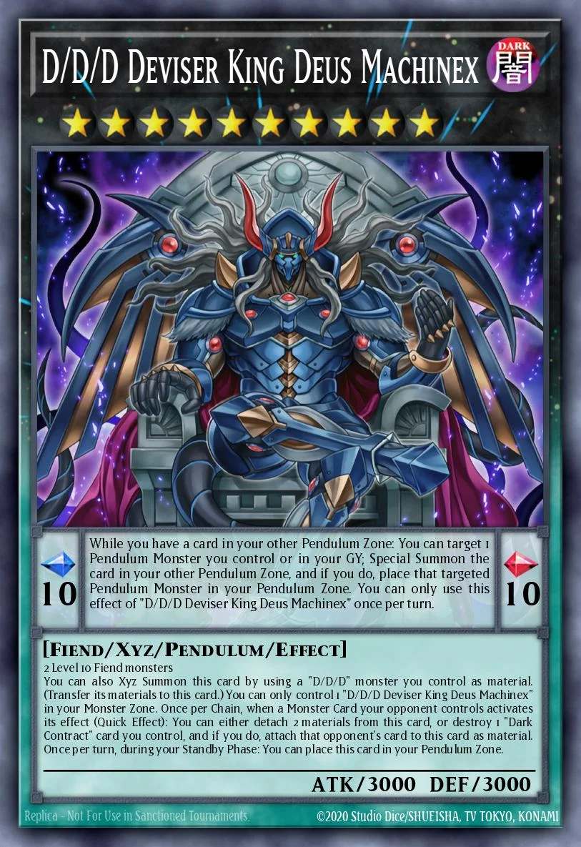 D/D/D Deviser King Deus Machinex 「EN」