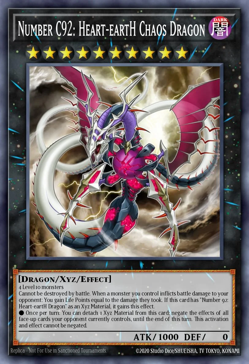 Number C92: Heart-eartH Chaos Dragon 「EN」