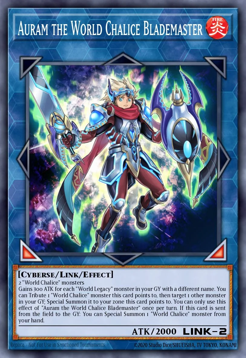 Auram the World Chalice Blademaster 「EN」