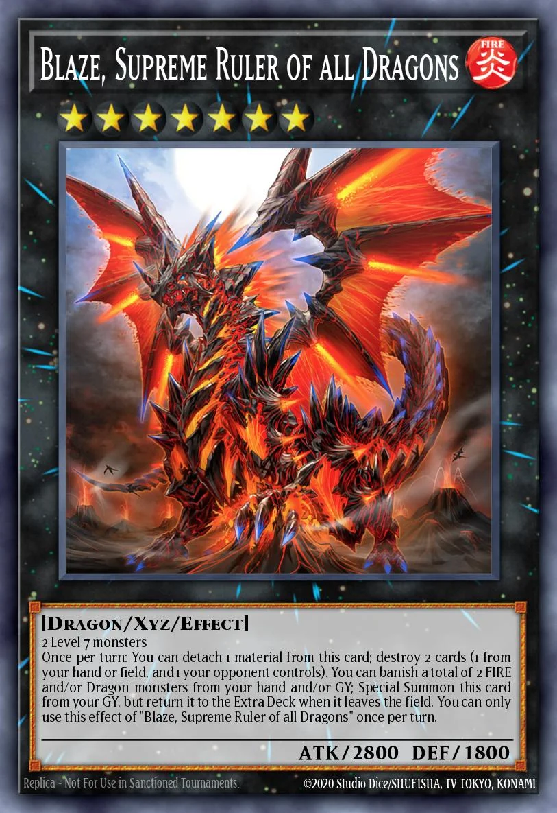 Blaze, Supreme Ruler of all Dragons 「EN」