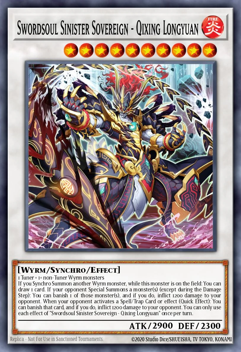 Swordsoul Sinister Sovereign - Qixing Longyuan 「EN」