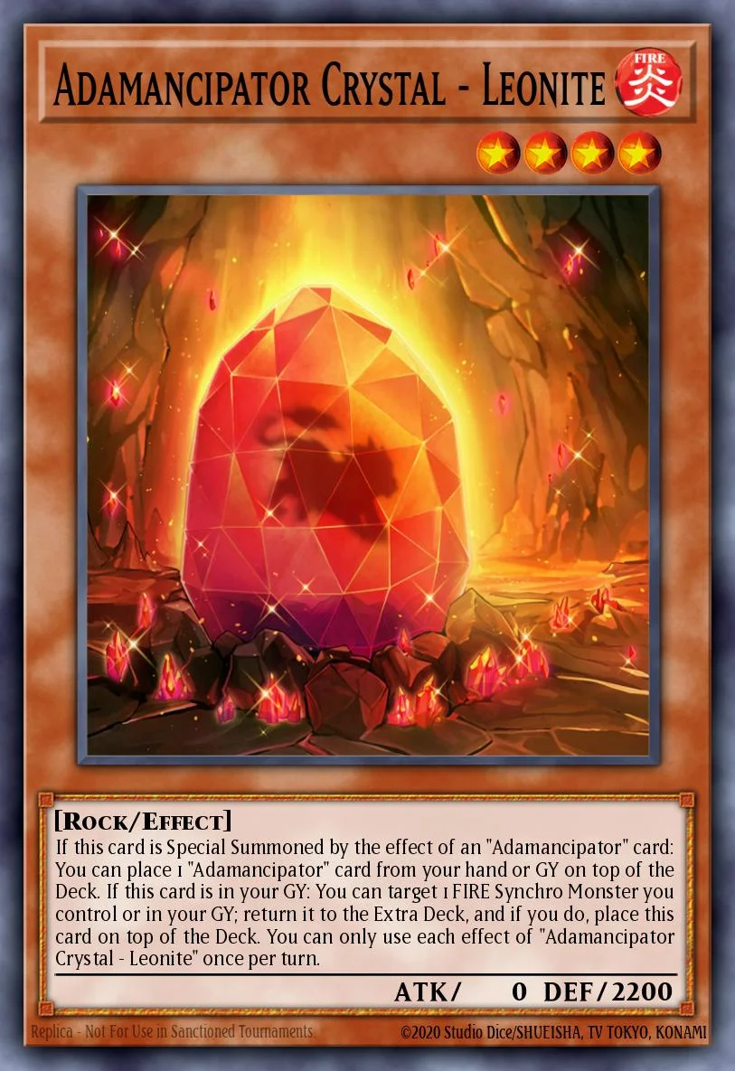 Adamancipator Crystal - Leonite 「EN」