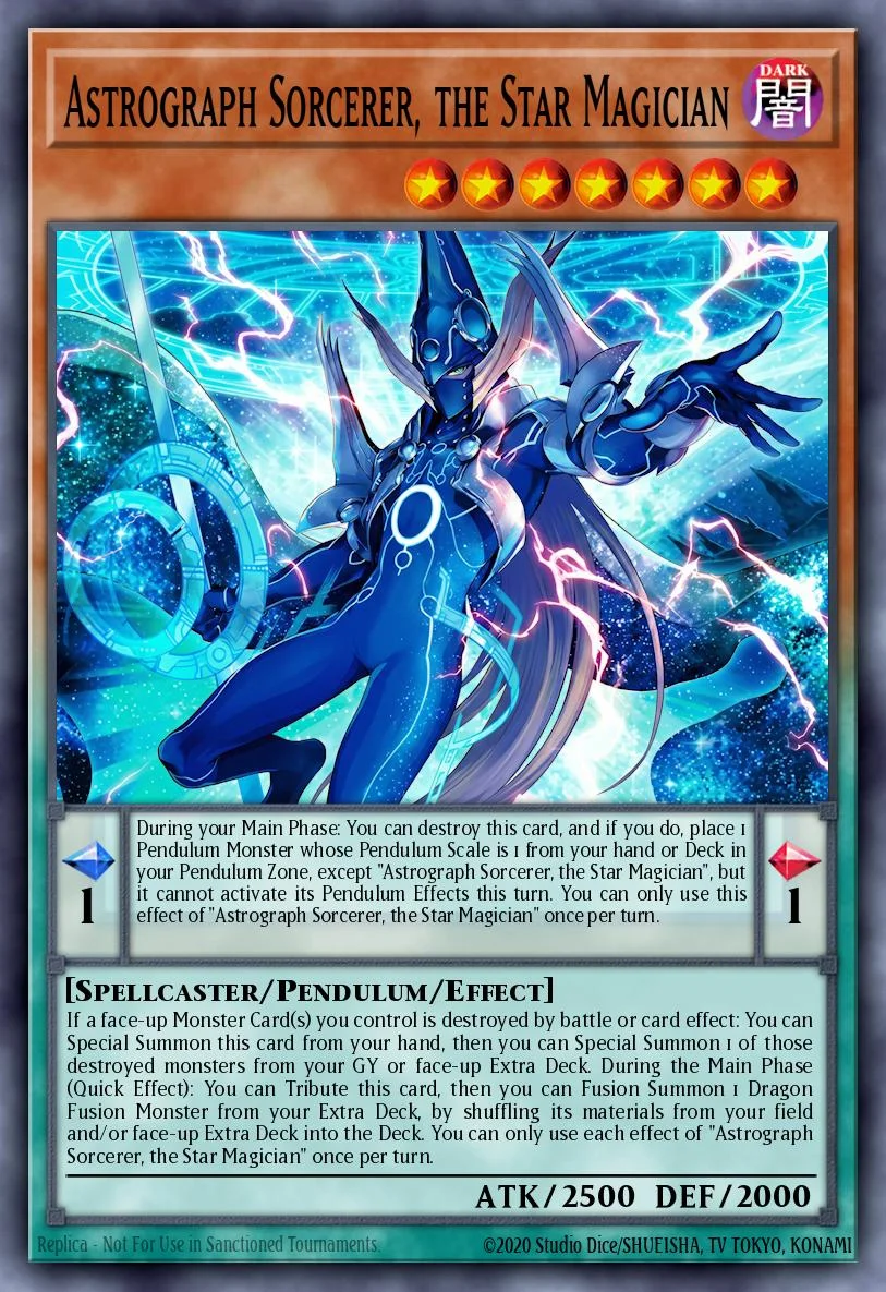 Astrograph Sorcerer, the Starfrost Magician 「EN」