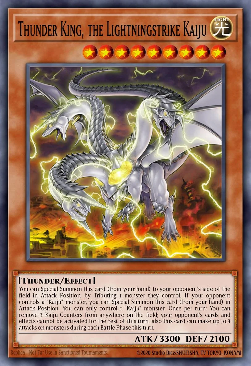 Thunder King, the Lightningstrike Kaiju 「EN」