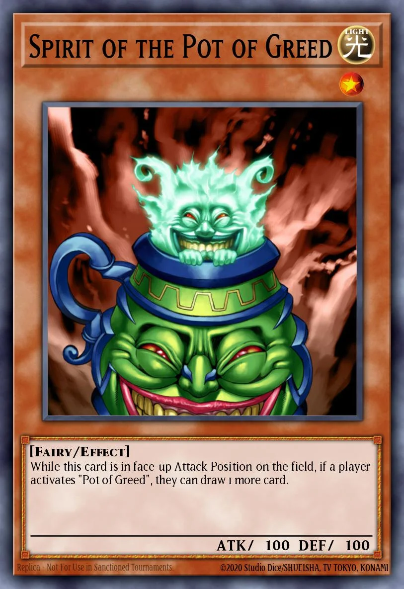 Spirit of the Pot of Greed 「EN」