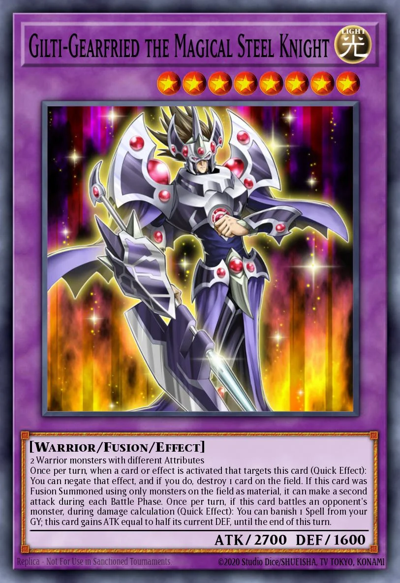 Gilti-Gearfried the Magical Steel Knight 「EN」