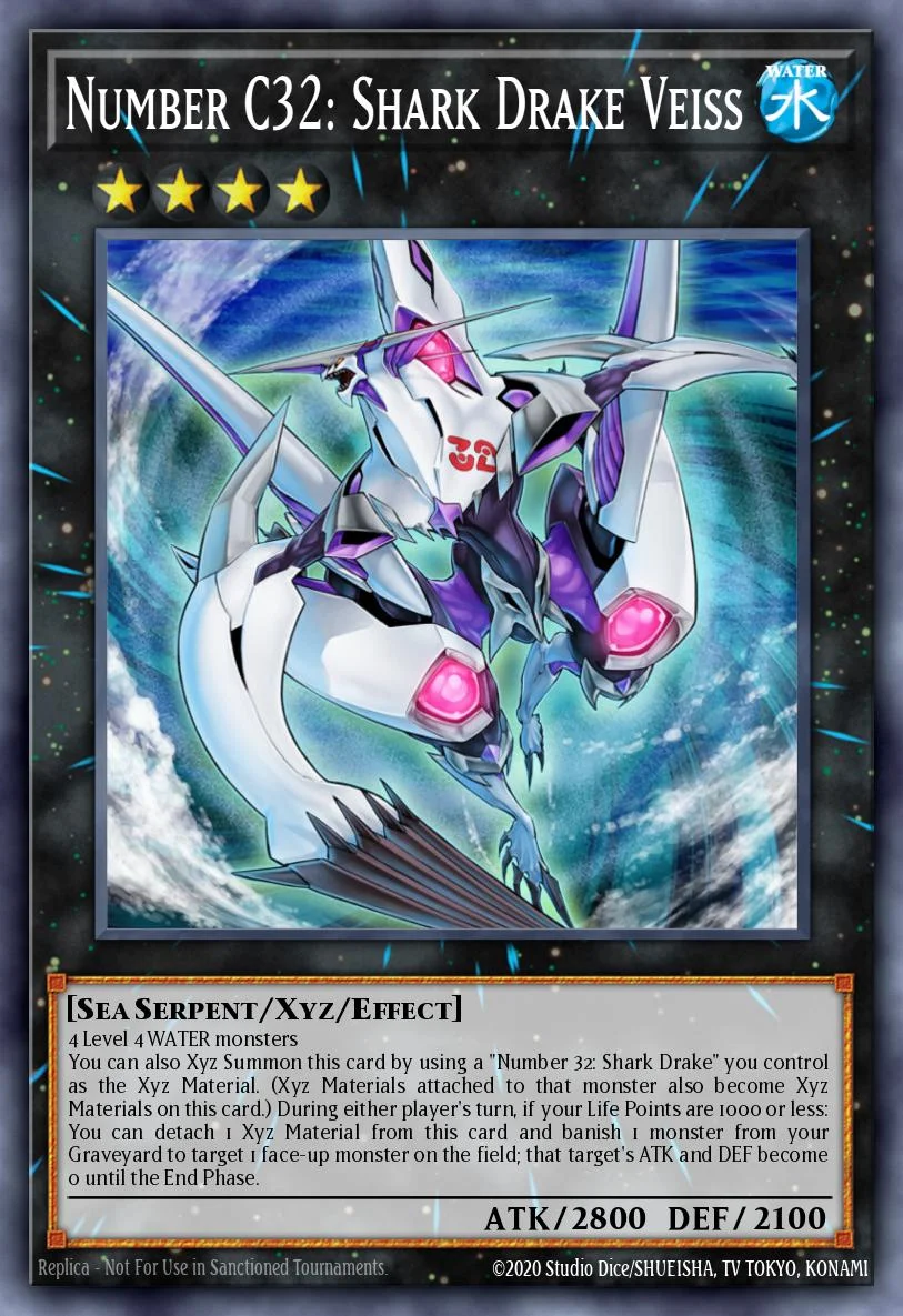 Number C32: Shark Drake Veiss 「EN」