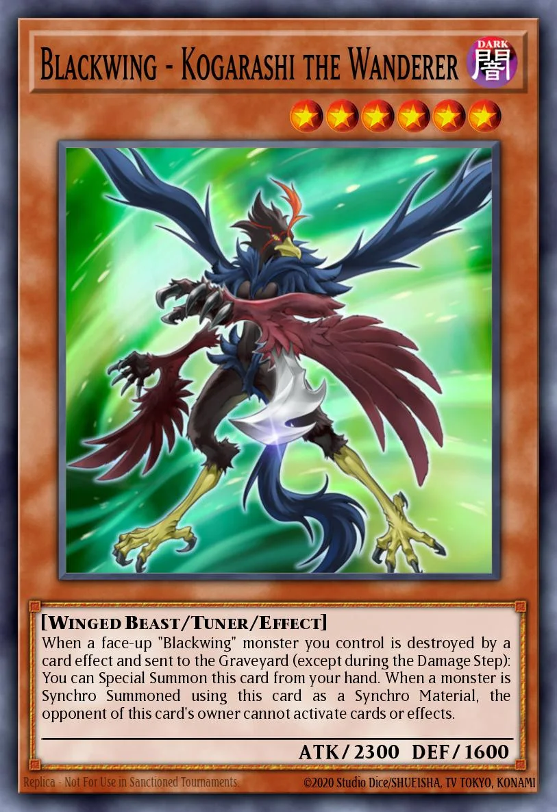Blackwing - Kogarashi the Wanderer 「EN」