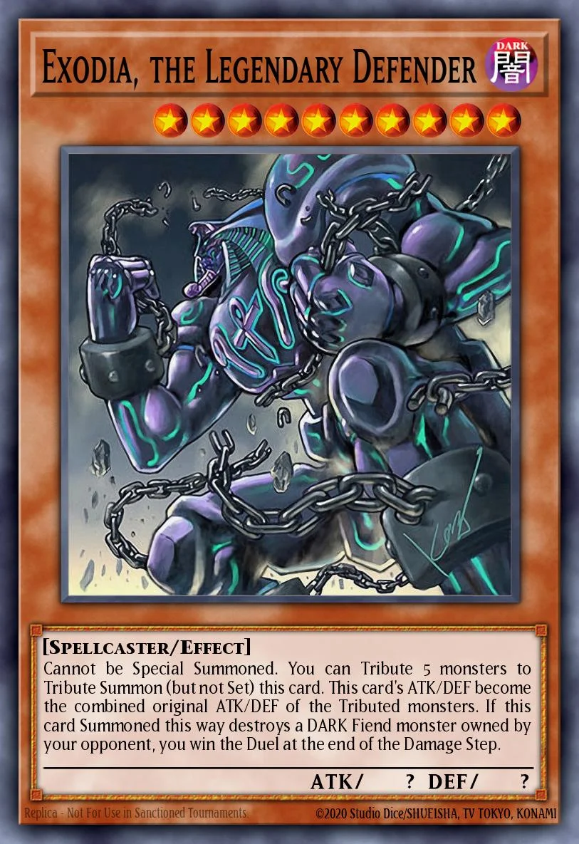 Exodia, the Legendary Defender 「EN」
