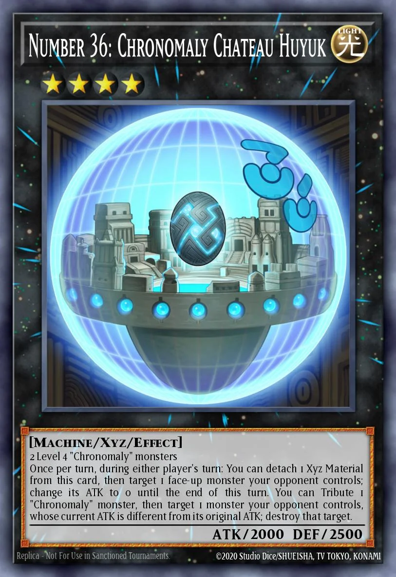 Number 36: Chronomaly Chateau Huyuk 「EN」