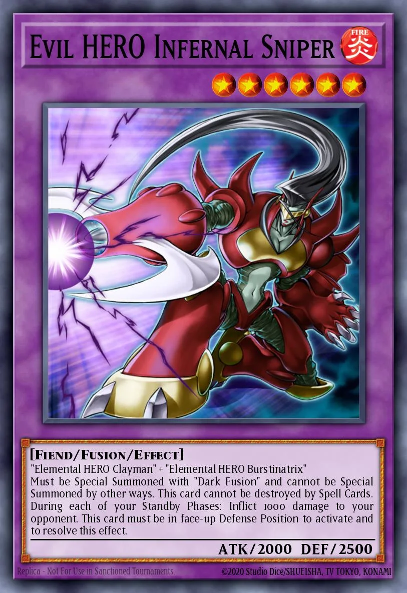 Evil HERO Infernal Sniper 「EN」