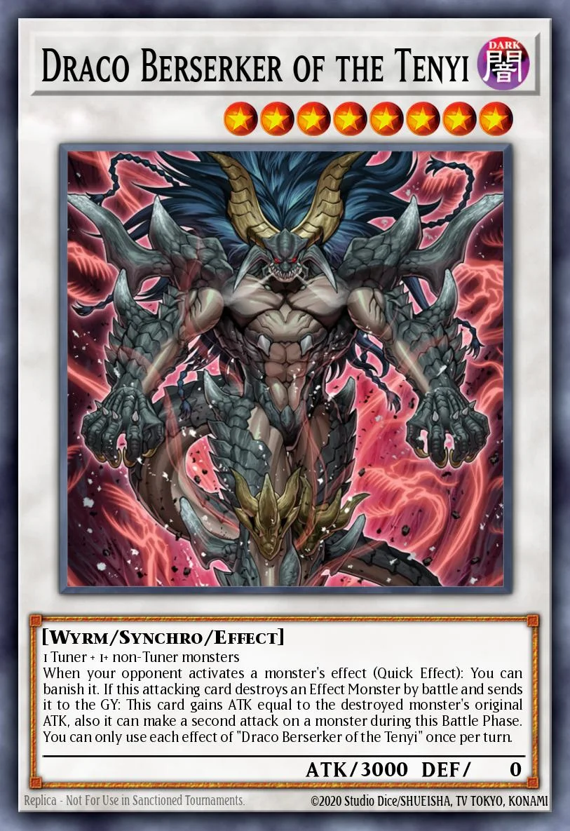 Draco Berserker of the Tenyi 「EN」