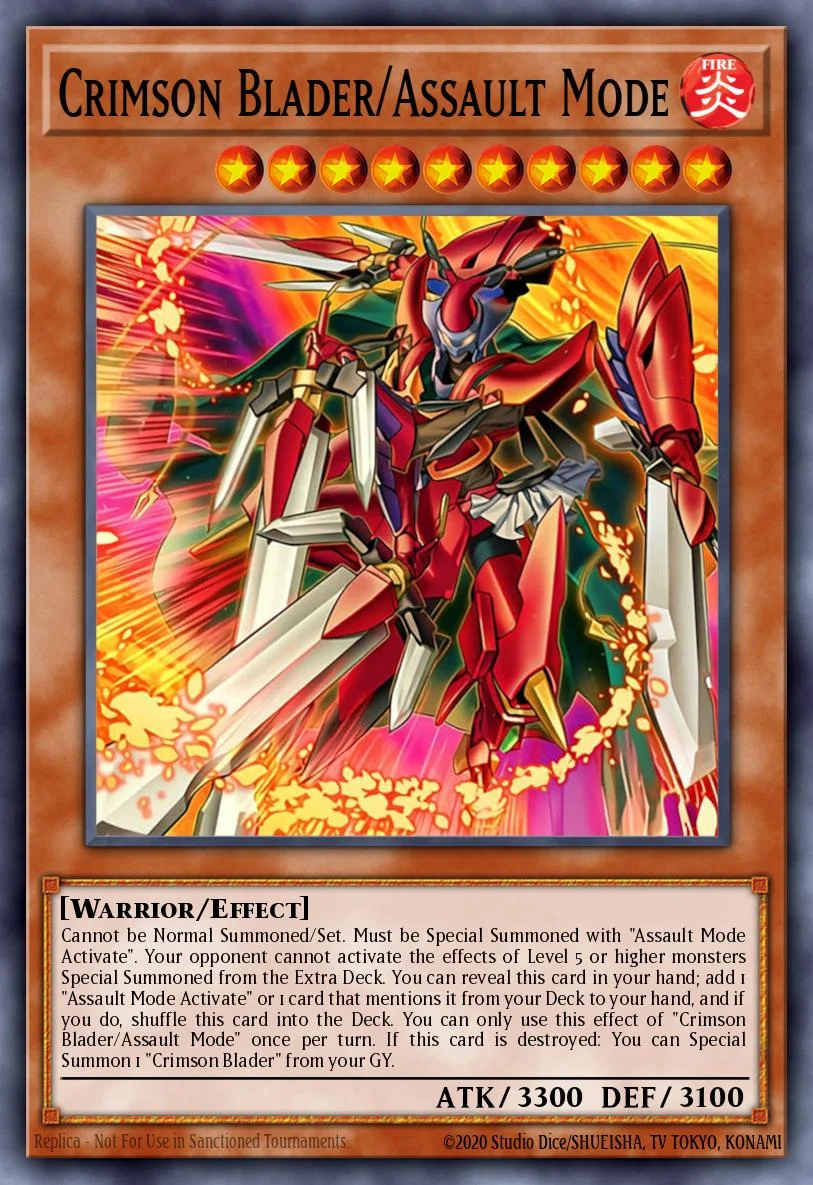 Crimson Blader/Assault Mode 「EN」