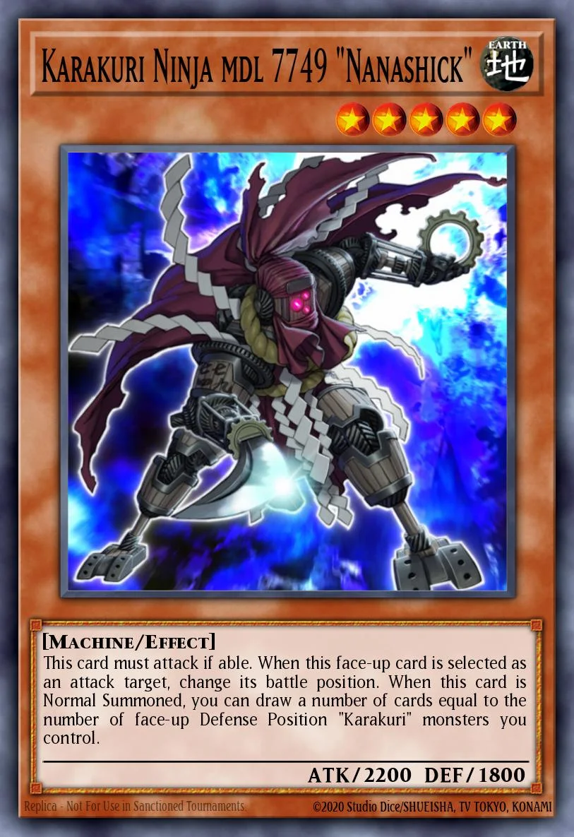 Karakuri Ninja mdl 7749 "Nanashick" 「EN」