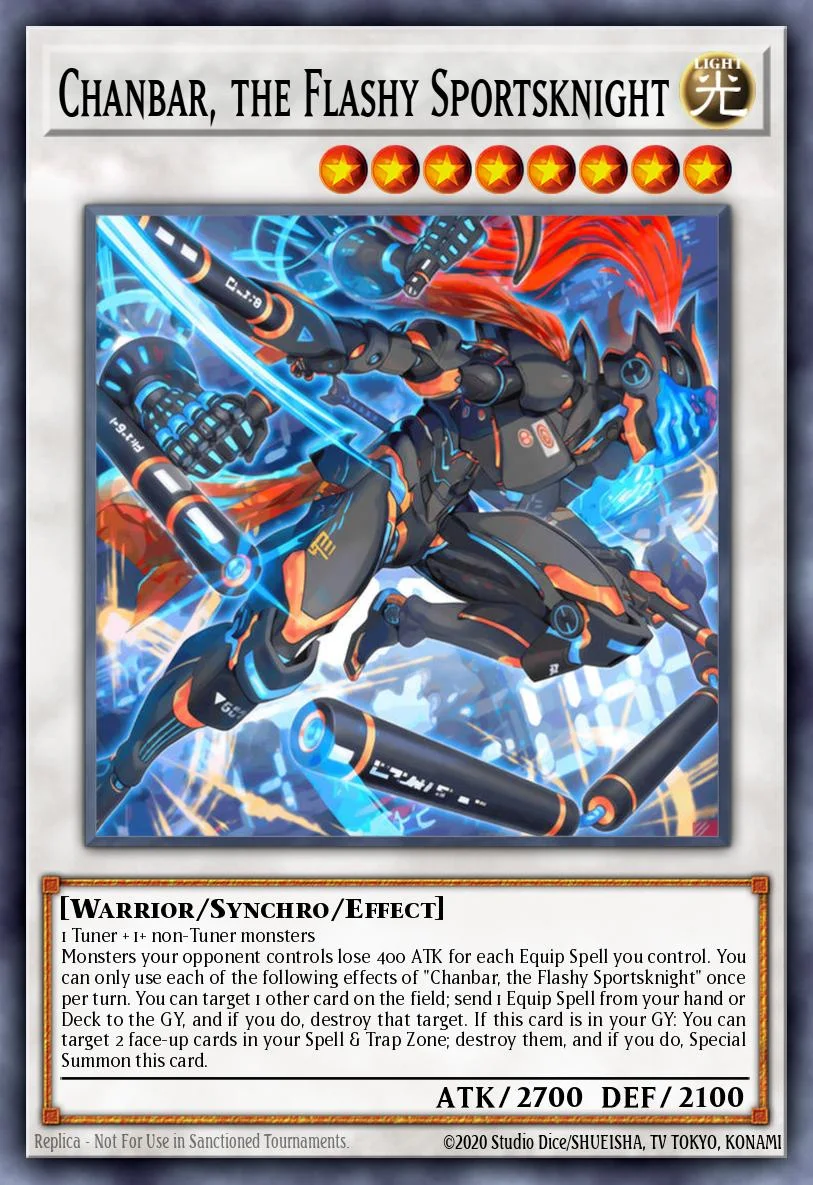 Chanbar, the Flashy Sportsknight 「EN」
