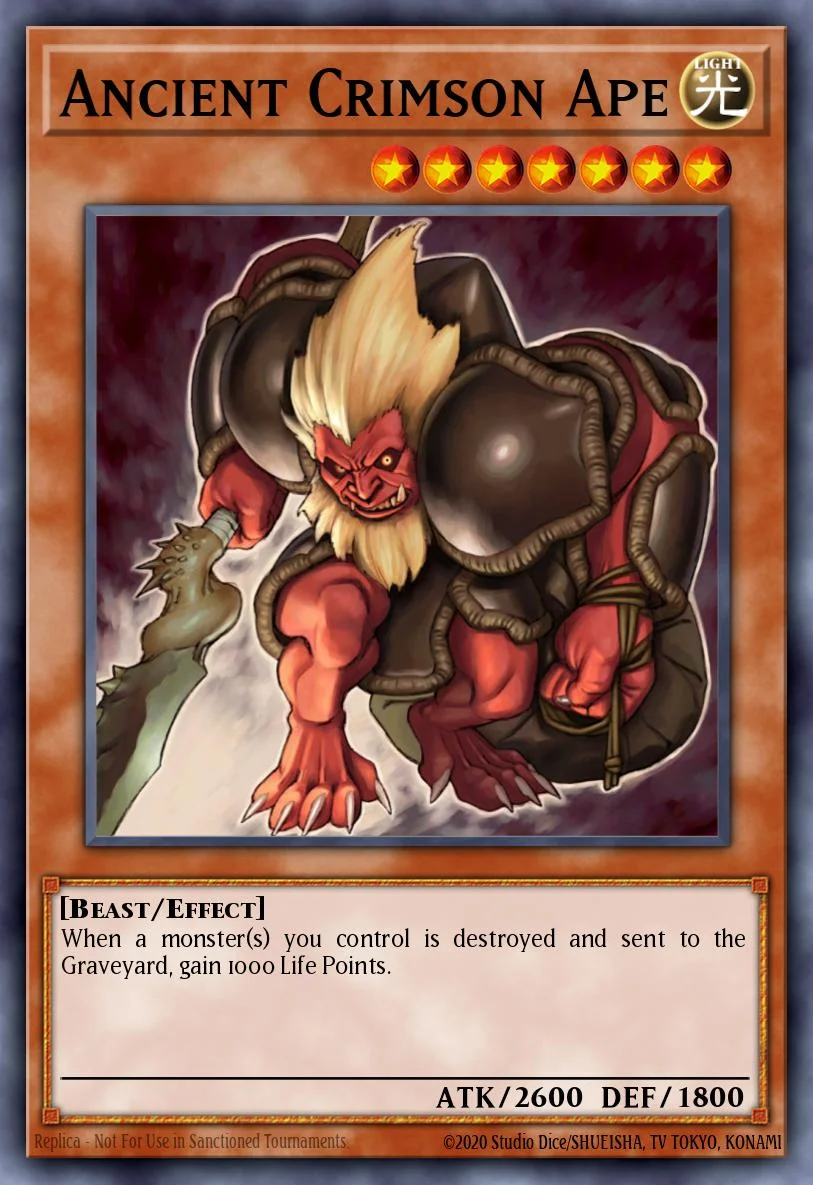 Ancient Crimson Ape 「EN」