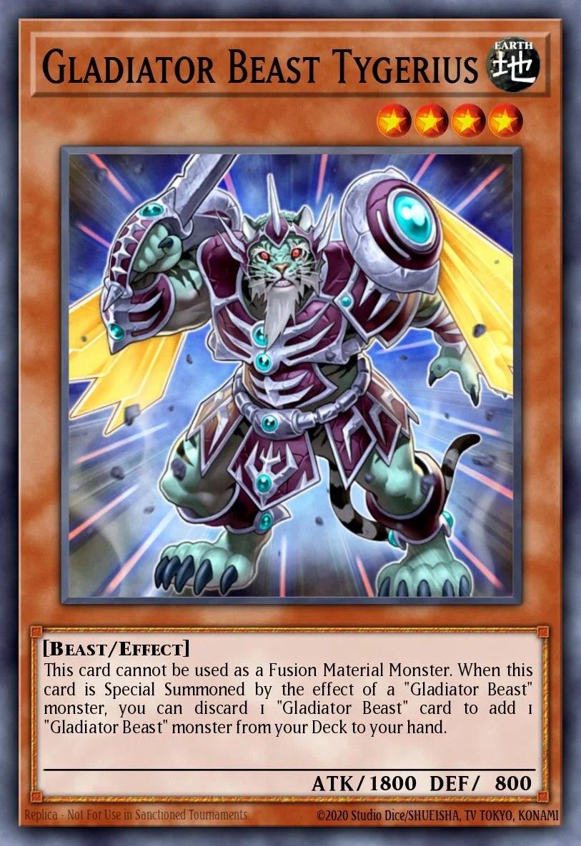 Gladiator Beast Tygerius 「EN」
