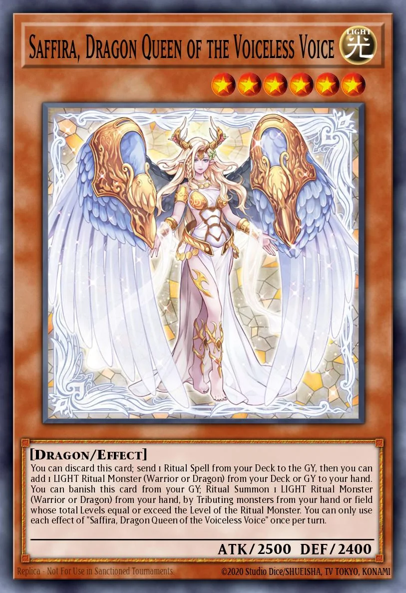 Saffira, Dragon Queen of the Voiceless Voice 「EN」