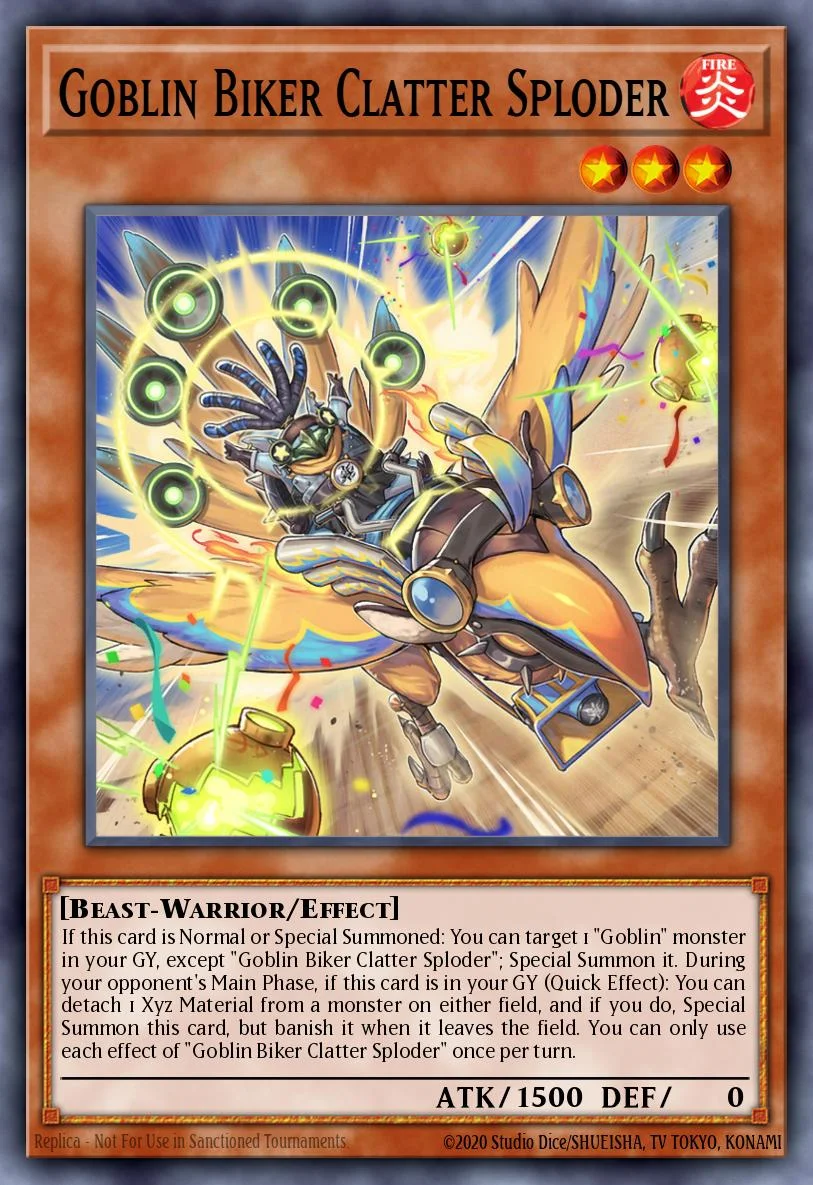 Goblin Biker Clatter Sploder 「EN」
