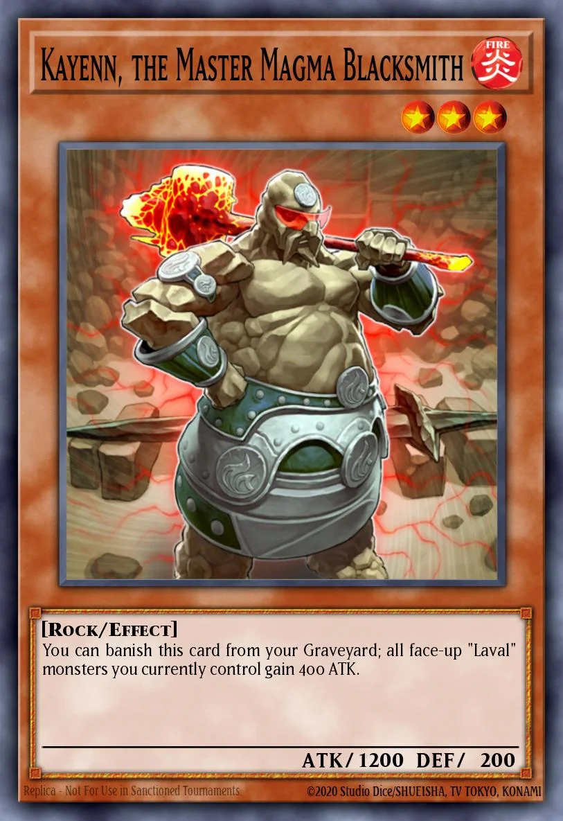 Kayenn, the Master Magma Blacksmith 「EN」